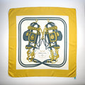Foulard Hermès Brides de Gala Oro Vintage Prima Edizione