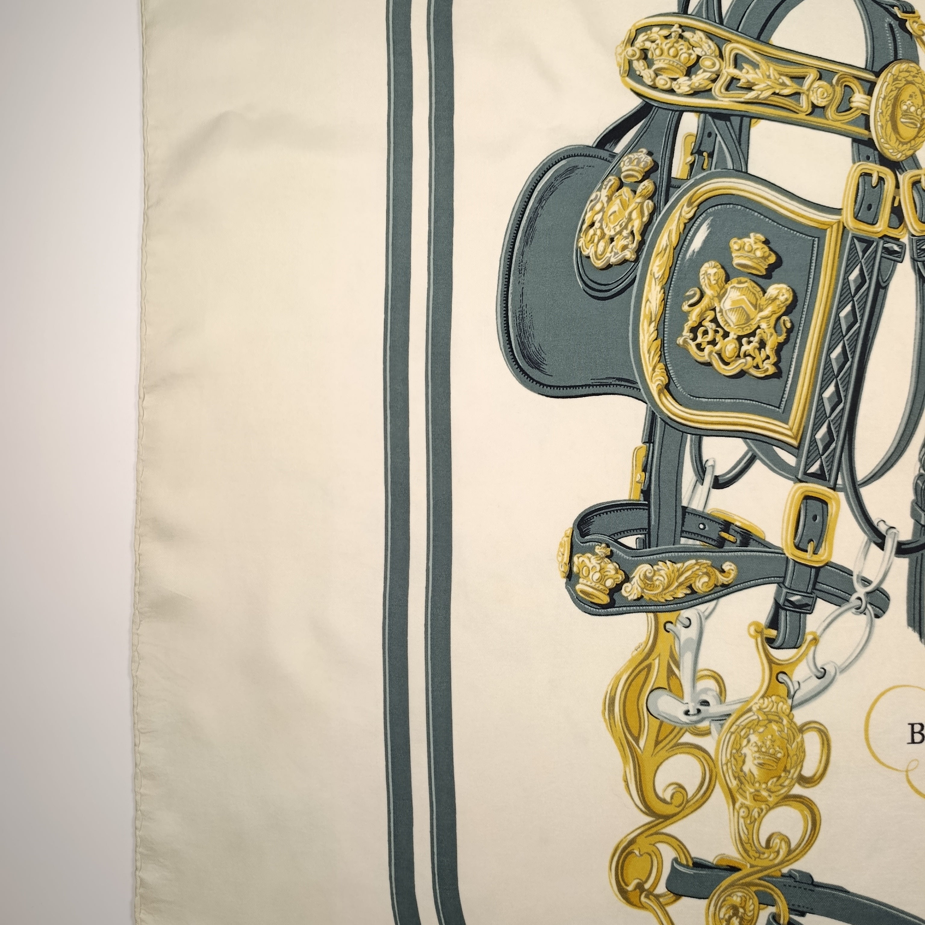 Foulard Hermès Brides de Gala Vintage Prima Edizione