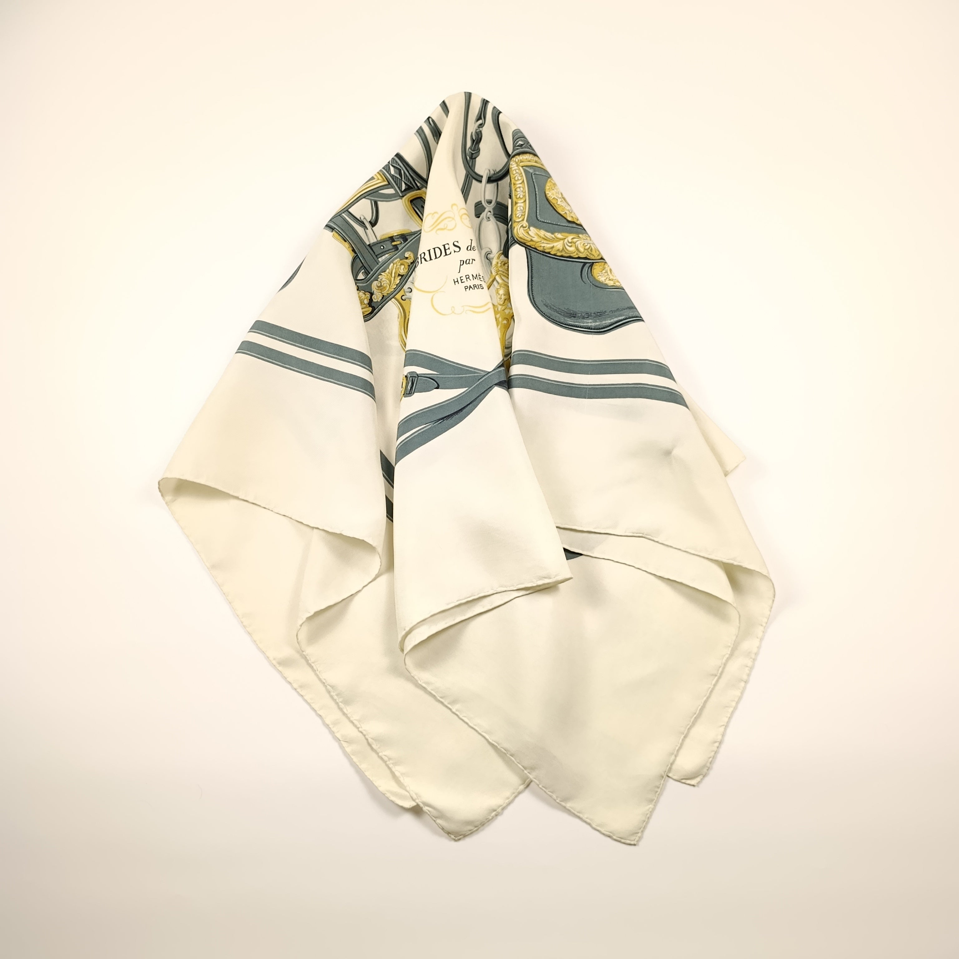 Foulard Hermès Brides de Gala Vintage Prima Edizione