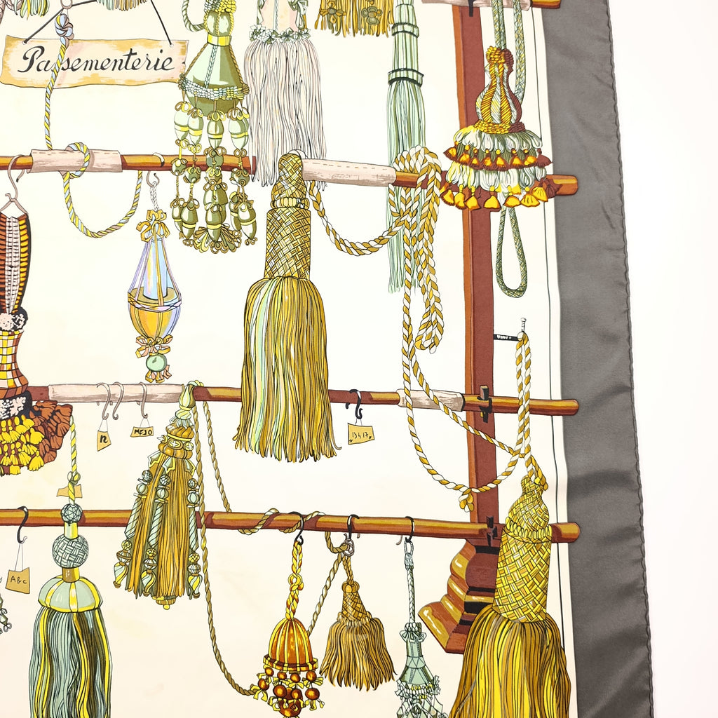 Foulard Hermès Passementerie Seta Vintage