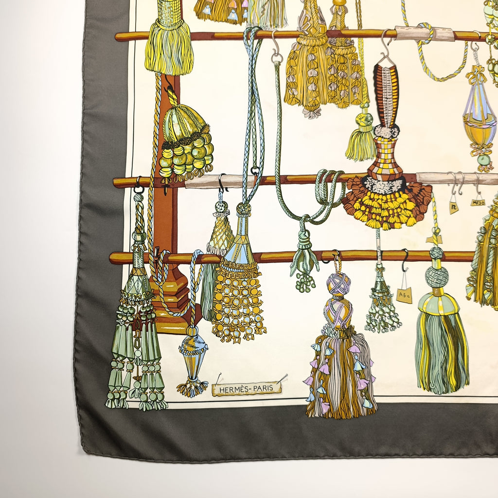 Foulard Hermès Passementerie Seta Vintage