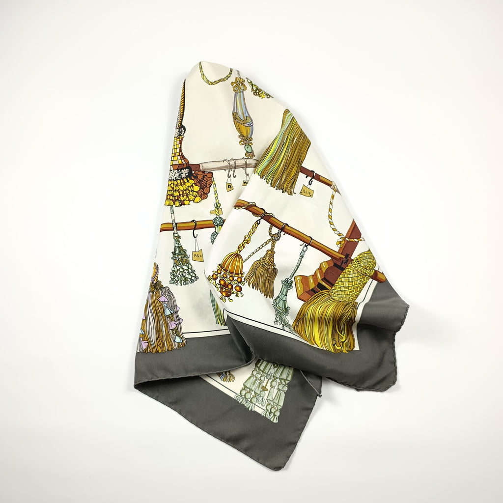 Foulard Hermès Passementerie Seta Vintage