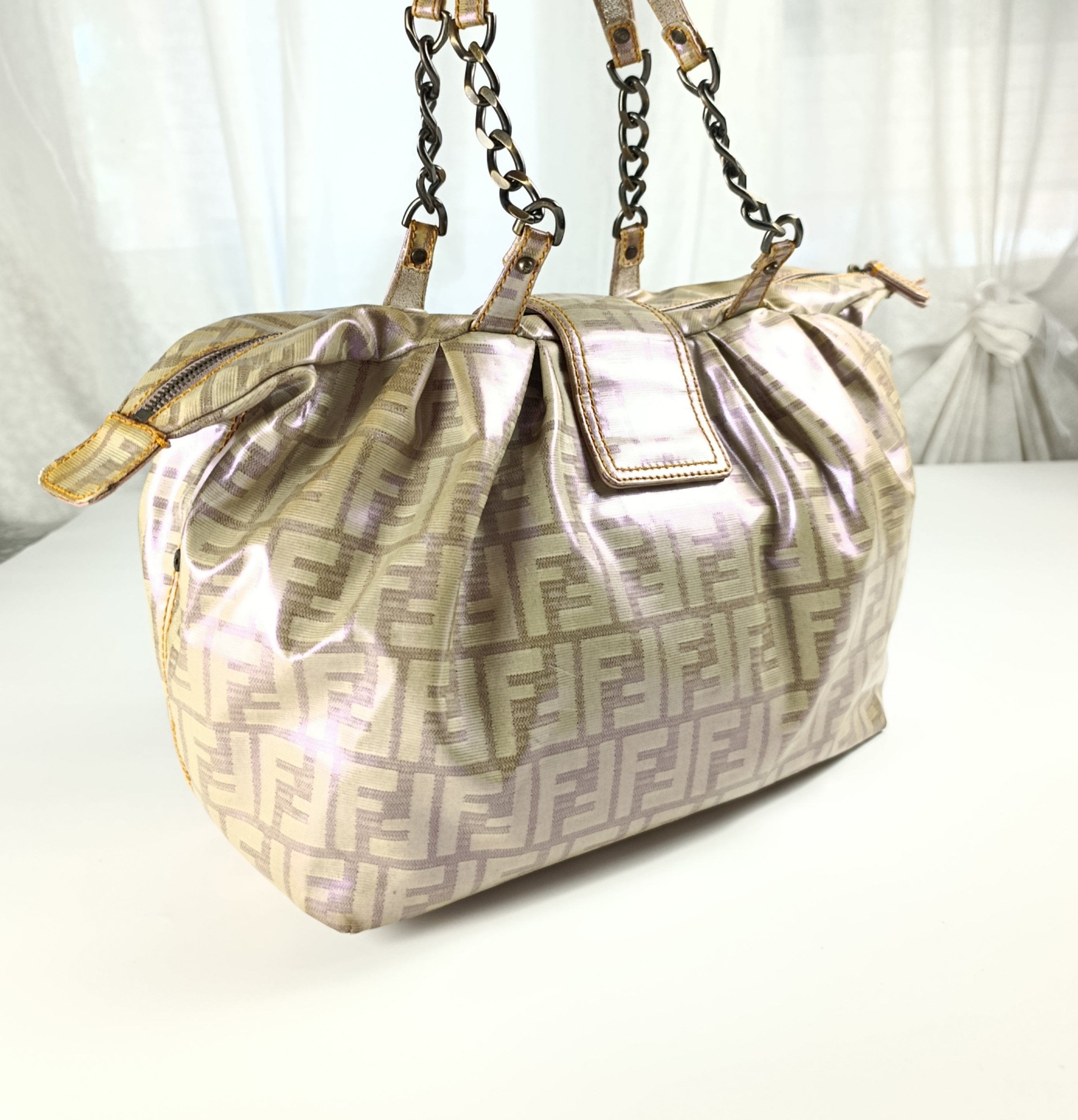 Borsa Fendi Spy Bag Monogram Iridescente Vintage
