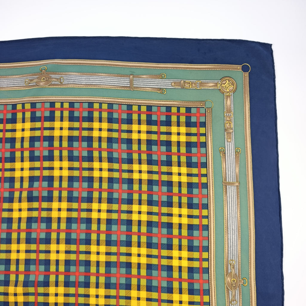 Foulard Céline Paris Seta Vintage