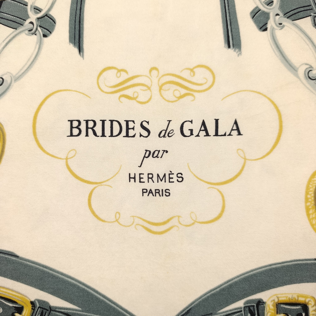 Foulard Hermès Brides de Gala Vintage Prima Edizione