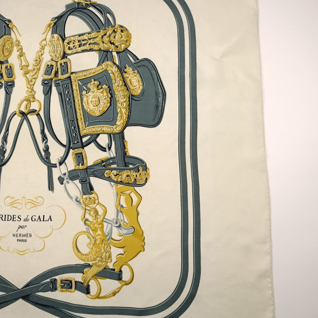 Foulard Hermès Brides de Gala Vintage Prima Edizione