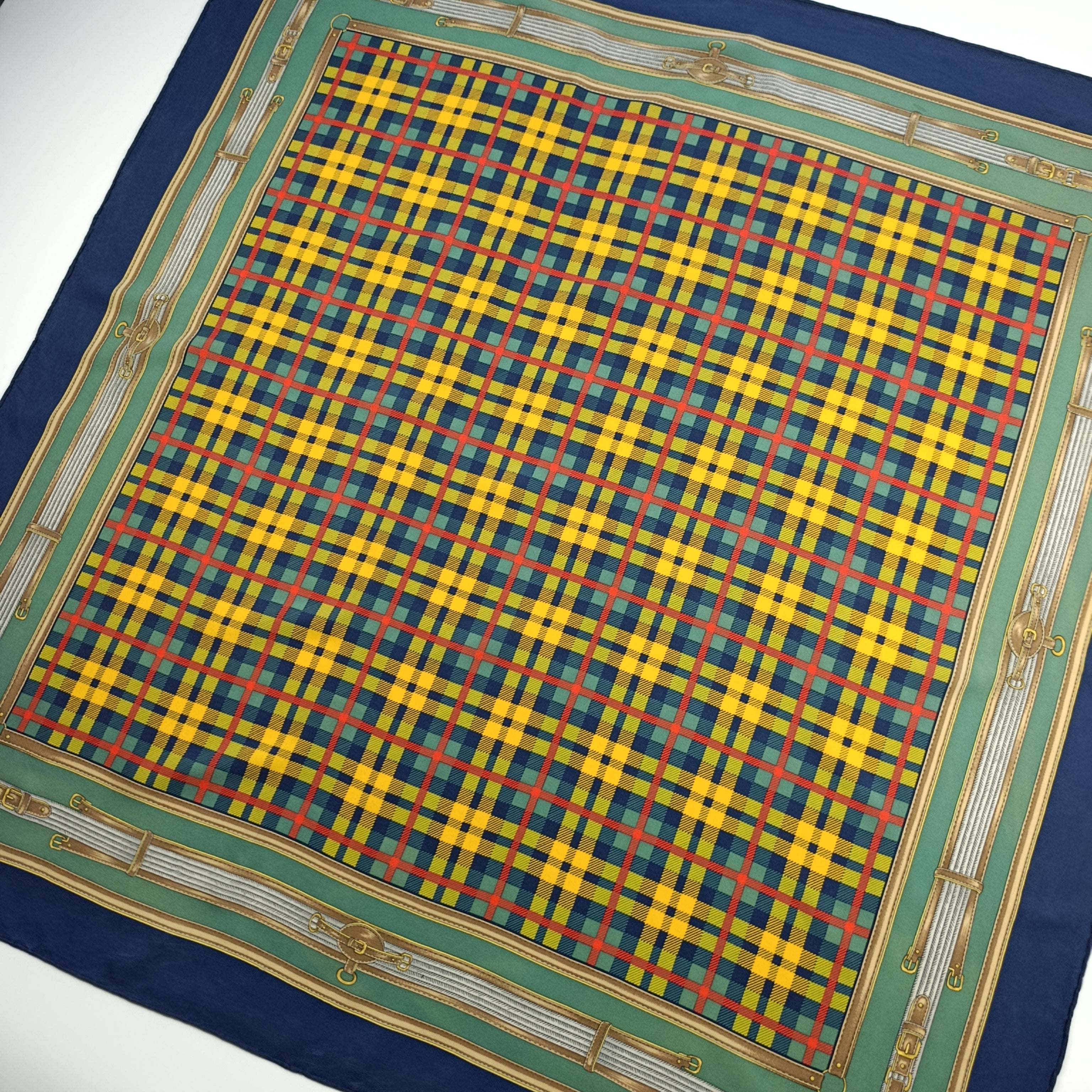 Foulard Céline Paris Seta Vintage