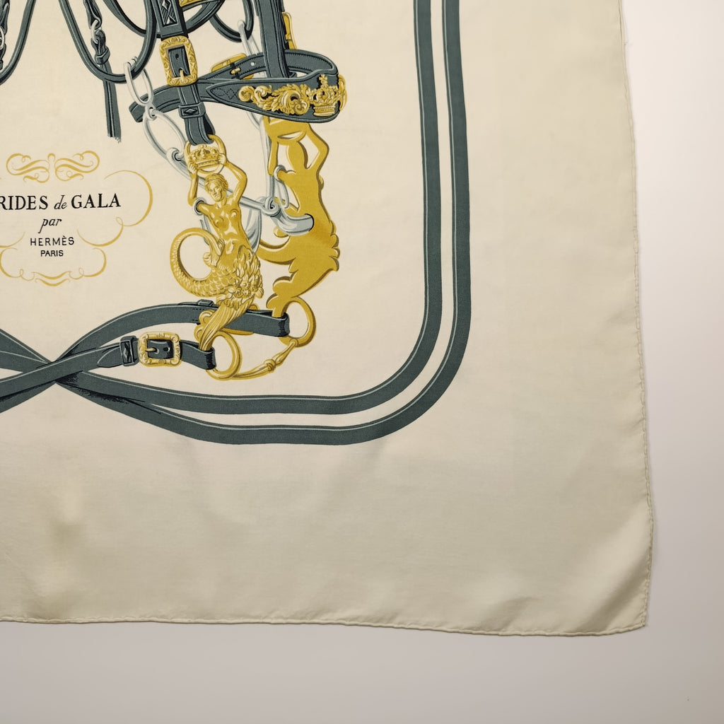 Foulard Hermès Brides de Gala Vintage Prima Edizione