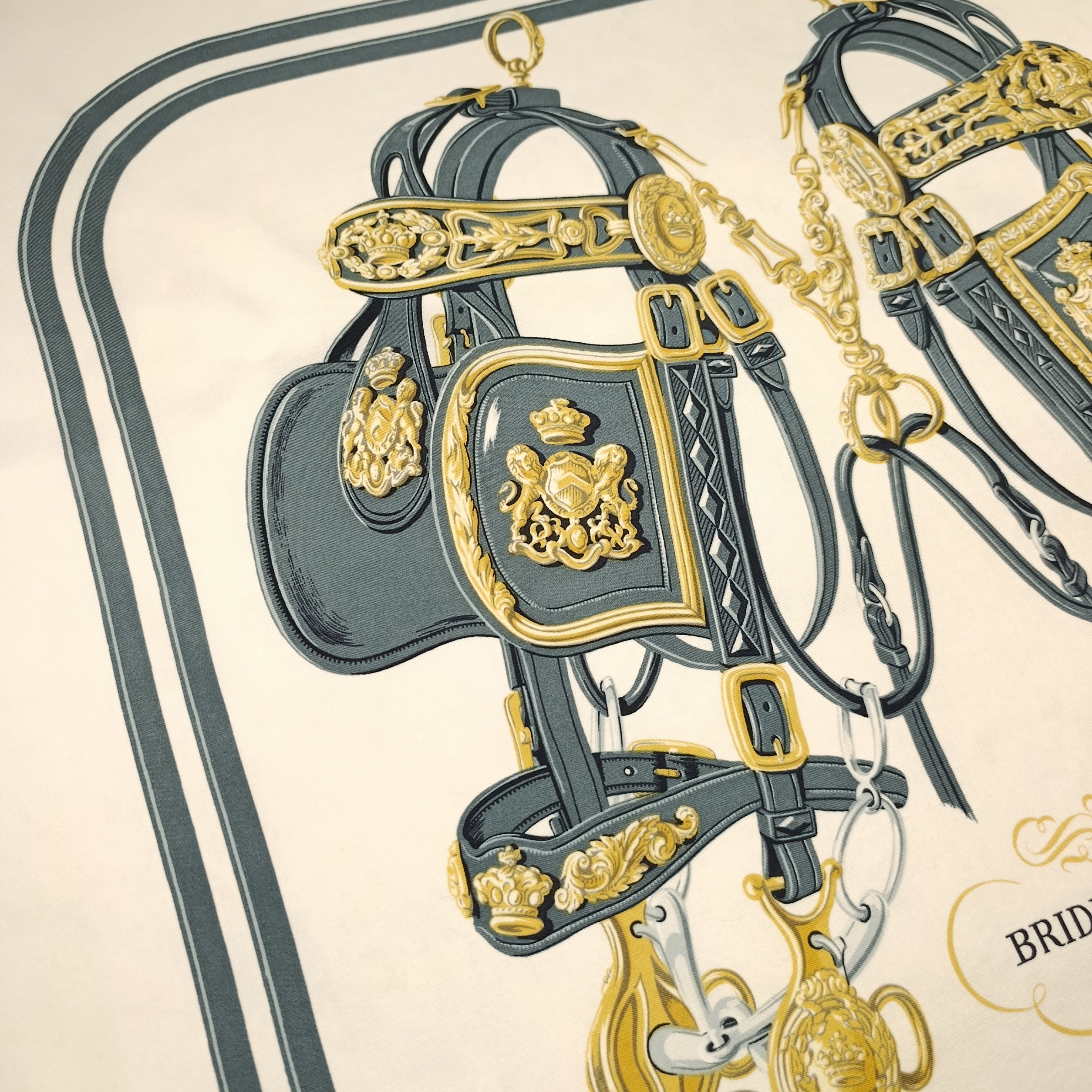Foulard Hermès Brides de Gala Vintage Prima Edizione