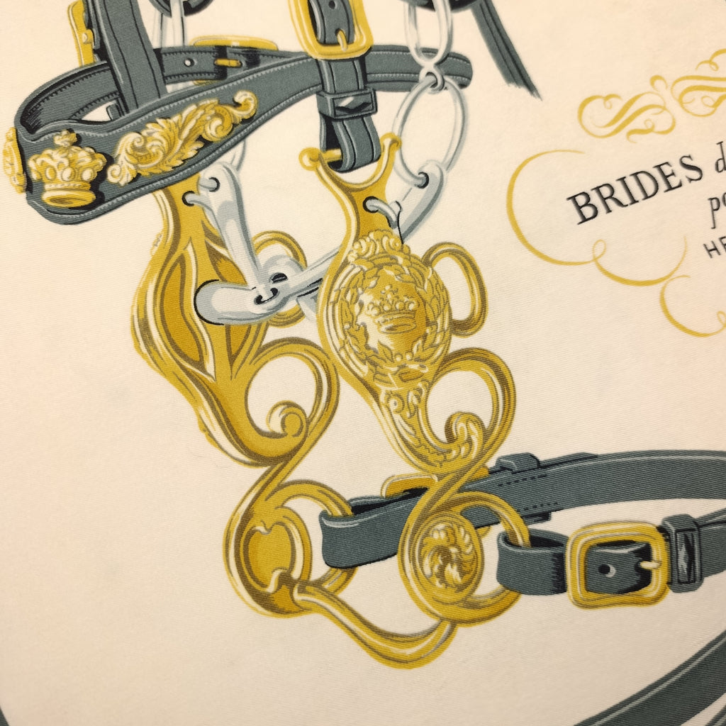 Foulard Hermès Brides de Gala Vintage Prima Edizione