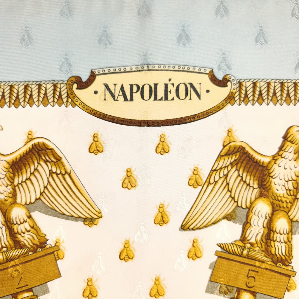 Foulard Hermès Napoléon Seta Jacquard