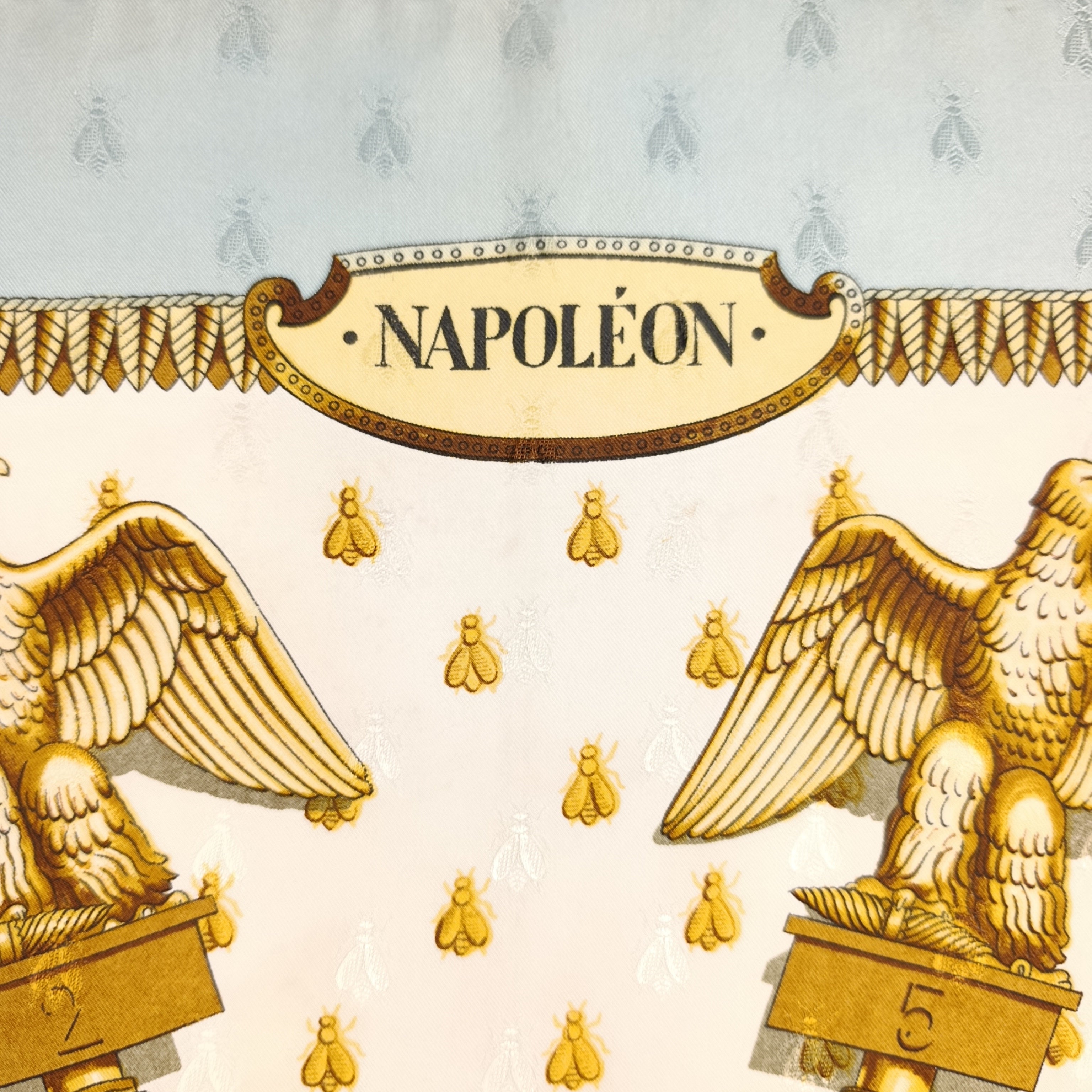 Foulard Hermès Napoléon Seta Jacquard