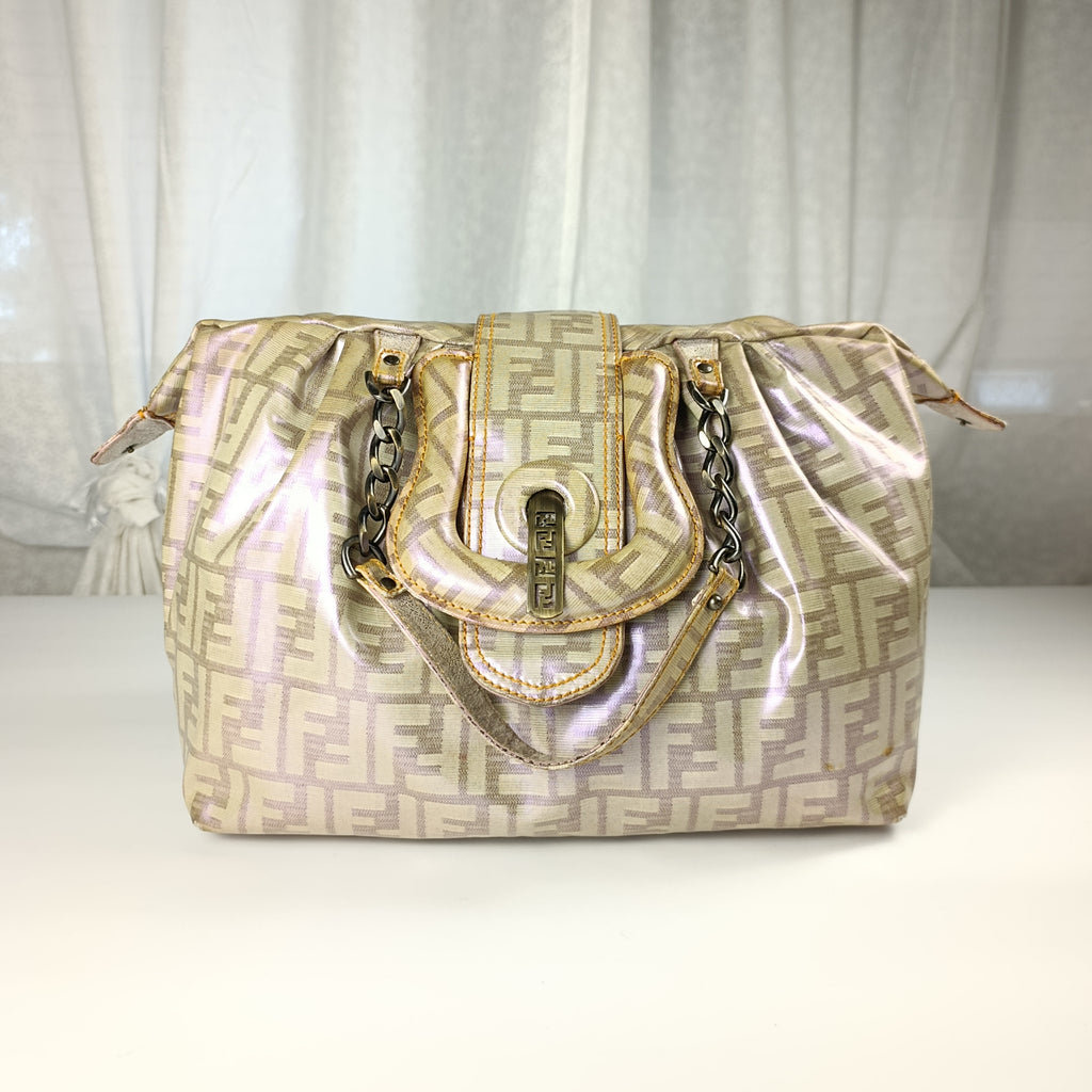 Borsa Fendi Spy Bag Monogram Iridescente Vintage